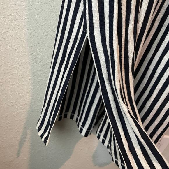 Margherita Missoni X Splendid Striped Dress Navy Blue White and Red - Picture 5 of 8